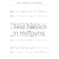 Seid fröhlich in Hoffnung- Leichte Duette I (Flöte & Violine)