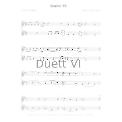Duett VI (Einzelnoten)